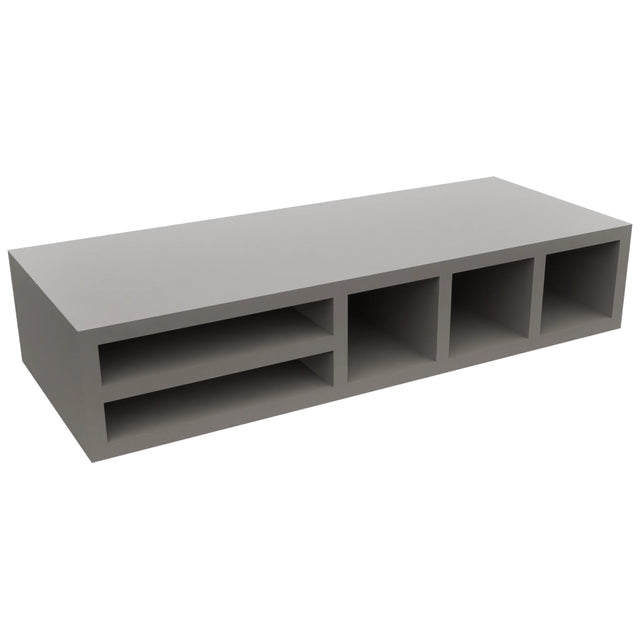 Fabuwood Stone WO306 Wall Organizer Rack, Front View