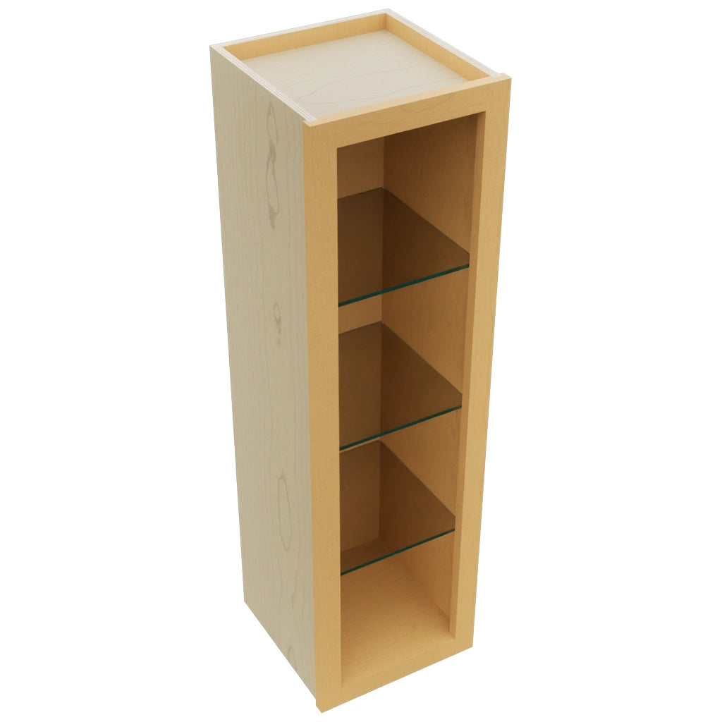 Fabuwood Timber NDW1242 Wall Standard No Door Cabinet, Top View