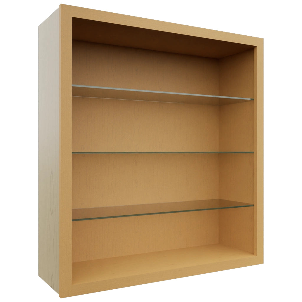 Fabuwood Timber NDW3639 Wall Standard No Door Cabinet, Front View