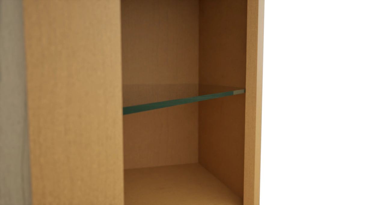 Fabuwood Timber NDWDC2439 Wall Corner Diagonal No Door Cabinet, Detail View