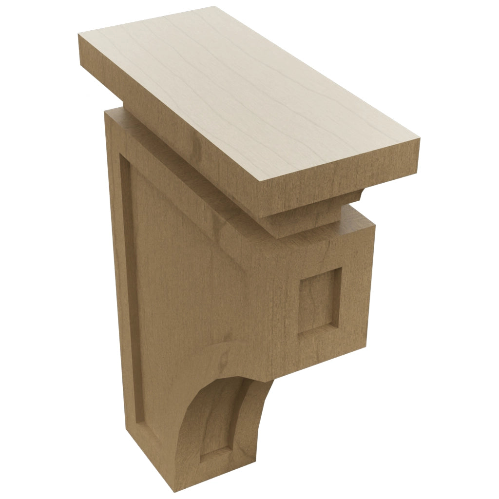 Fabuwood Truffle CMCB Corbel, Top View
