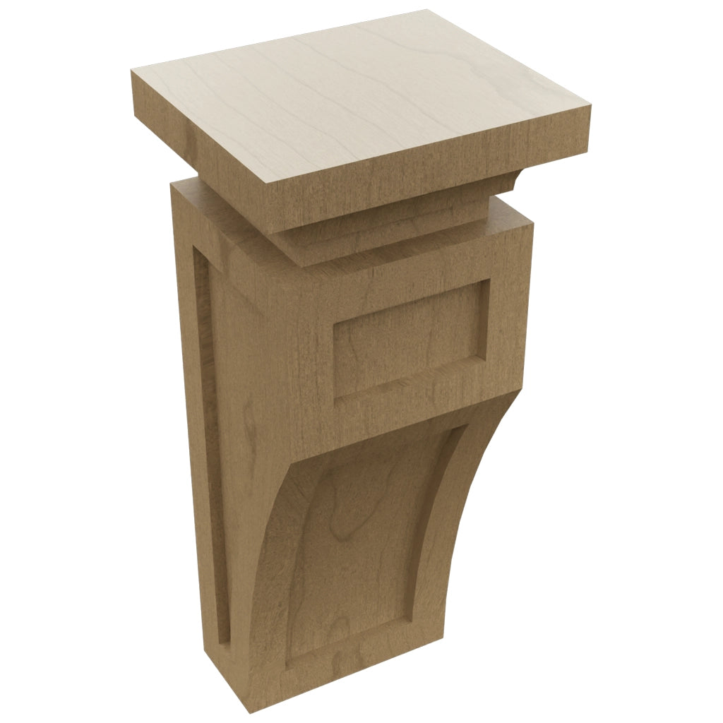 Fabuwood Truffle CML Corbel, Top View