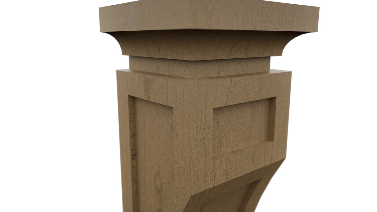 Fabuwood Truffle CML Corbel, Detail View
