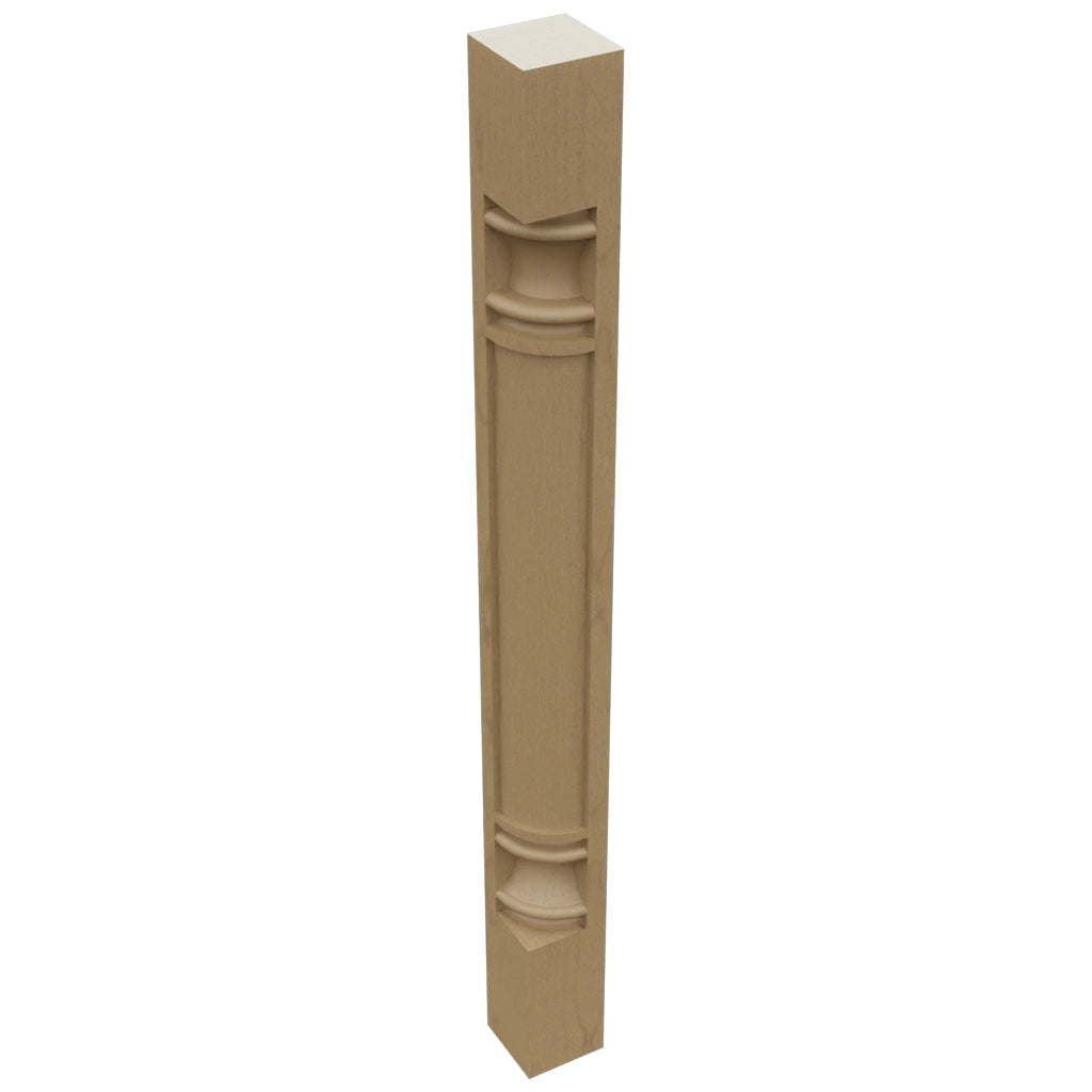 Fabuwood Truffle CP36 Base Post, Top View