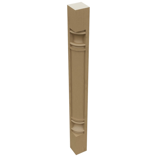 Fabuwood Truffle CP36 Base Post, Top View