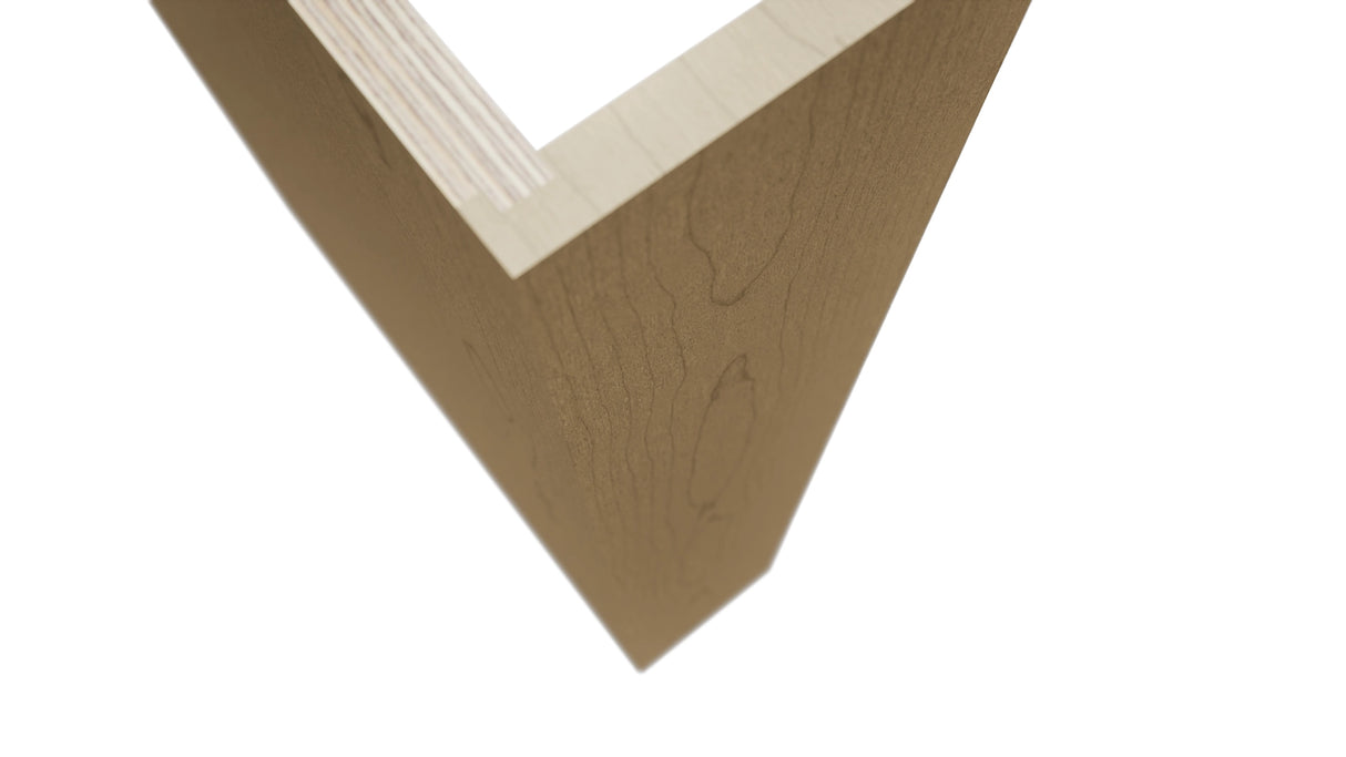 Fabuwood Truffle DWR6 Panel, Detail View