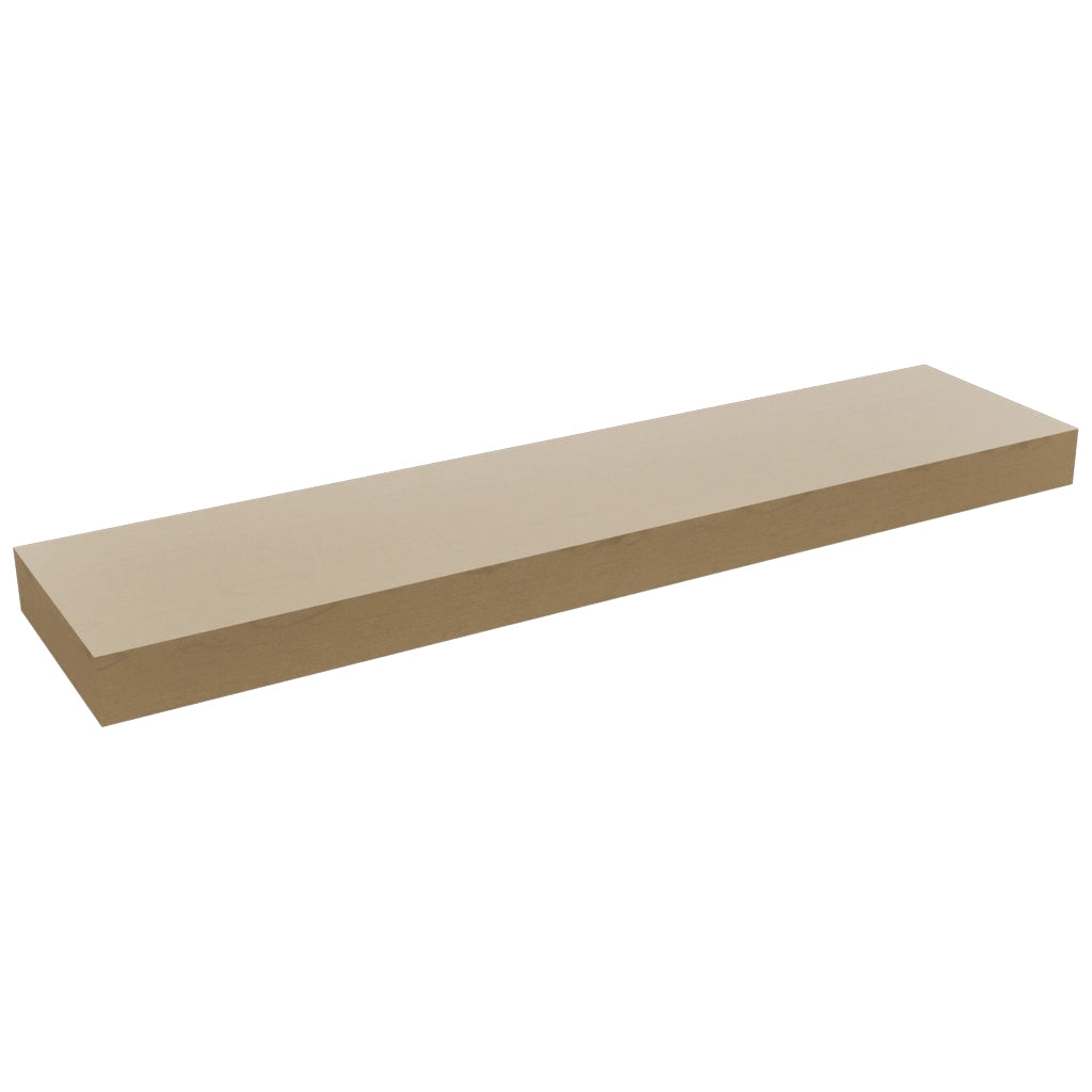 Fabuwood Truffle FLS42 Wall Floating Shelf, Front View