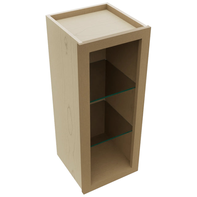 Fabuwood Truffle NDW1230 Wall Standard No Door Cabinet, Top View