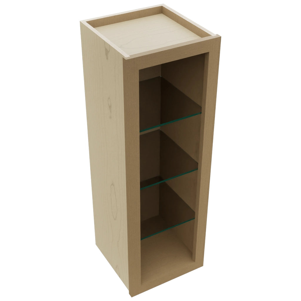 Fabuwood Truffle NDW1236 Wall Standard No Door Cabinet, Top View