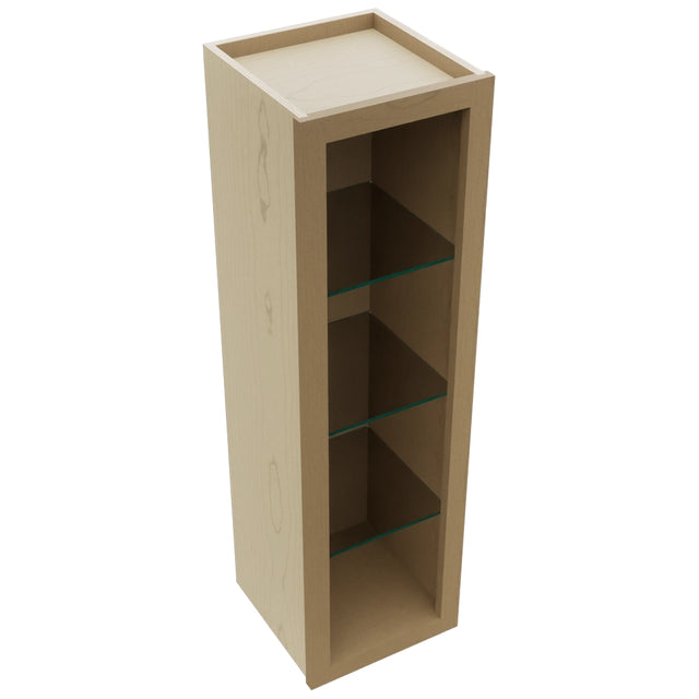 Fabuwood Truffle NDW1242 Wall Standard No Door Cabinet, Top View