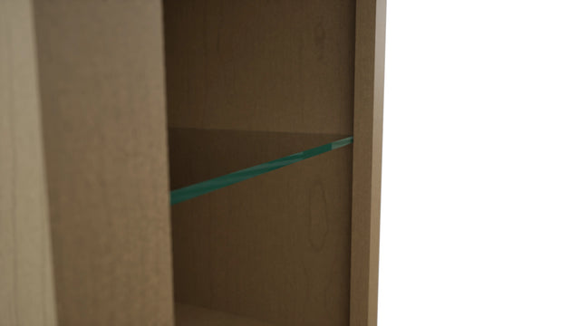 Fabuwood Truffle NDW1530 Wall Standard No Door Cabinet, Detail View