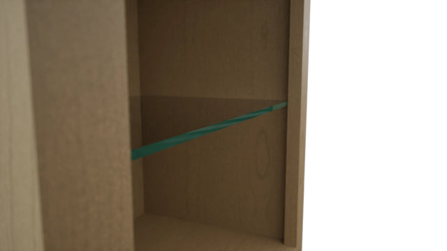 Fabuwood Truffle NDW1839 Wall Standard No Door Cabinet, Detail View