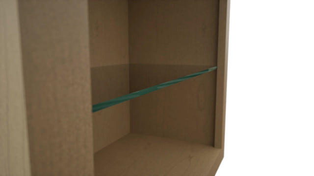 Fabuwood Truffle NDW2439 Wall Standard No Door Cabinet, Detail View