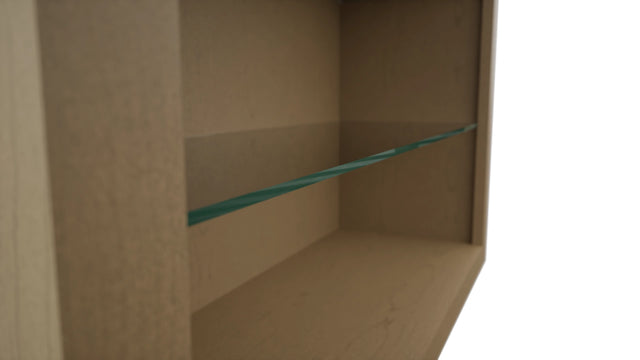 Fabuwood Truffle NDW3630 Wall Standard No Door Cabinet, Detail View