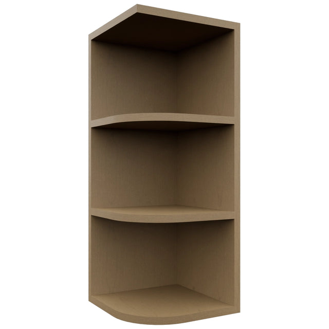 Fabuwood Truffle OE1230 Wall Open End Cabinet, Front View