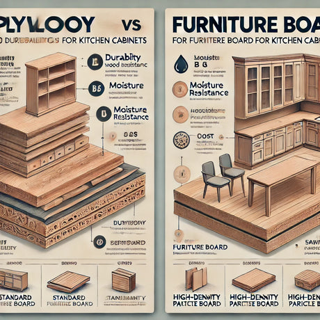 Plywood vs. Furniture Board: Choosing the Right Material for Your Cabinets