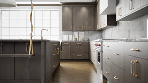 Broadway Coastal ( MDF | Compressed [ Frameless • Textured • Laminated ] - 10' X 10' Kitchen Cabinet ) | Assembled In USA