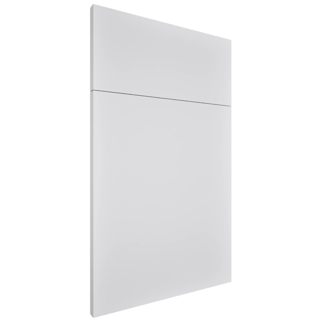 Broadway Cotton ( MDF | Compressed [ Frameless • Satin • Laminated ] - 10' X 10' Kitchen Cabinet ) | Assembled In USA