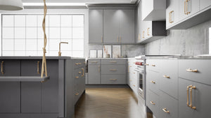Broadway Nimbus ( MDF | Compressed [ Frameless • Satin • Laminated ] - 10' X 10' Kitchen Cabinet ) | Assembled In USA