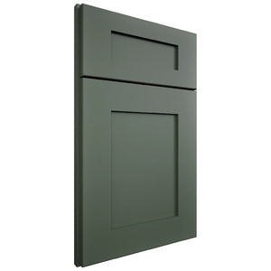 Elegant Evergreen ( Maple | Plain Cut [ Full Overlay • Satin • Painted ] - 10' X 10' Kitchen Cabinet ) | Assembled In USA