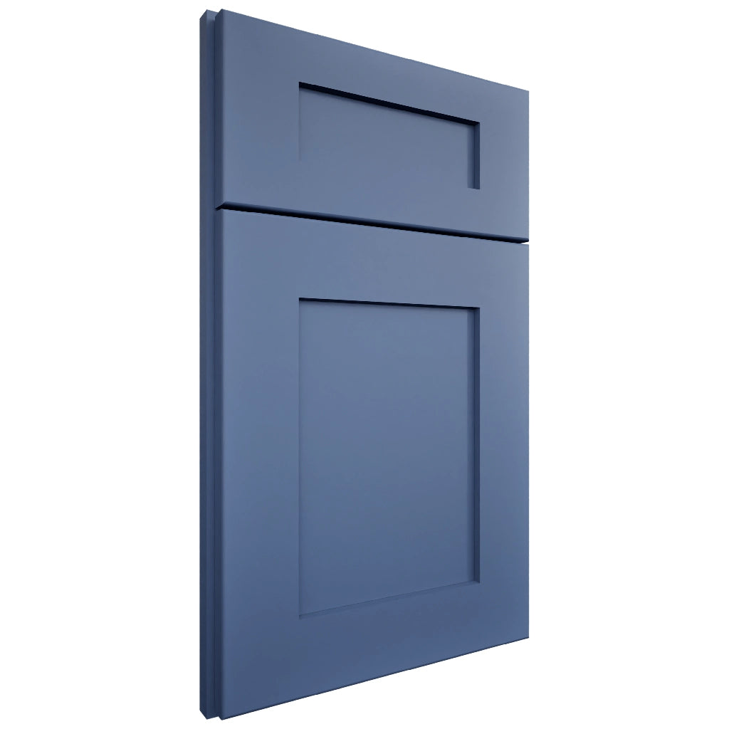 Elegant Ocean ( Maple | Plain Cut [ Full Overlay • Satin • Painted ] - 10' X 10' Kitchen Cabinet ) | Assembled In USA
