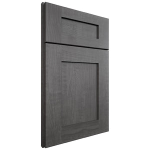 Elegant Smoky Grey ( Maple | Plain Cut [ Full Overlay • Satin • Stained ] - 10' X 10' Kitchen Cabinet ) | Assembled In USA