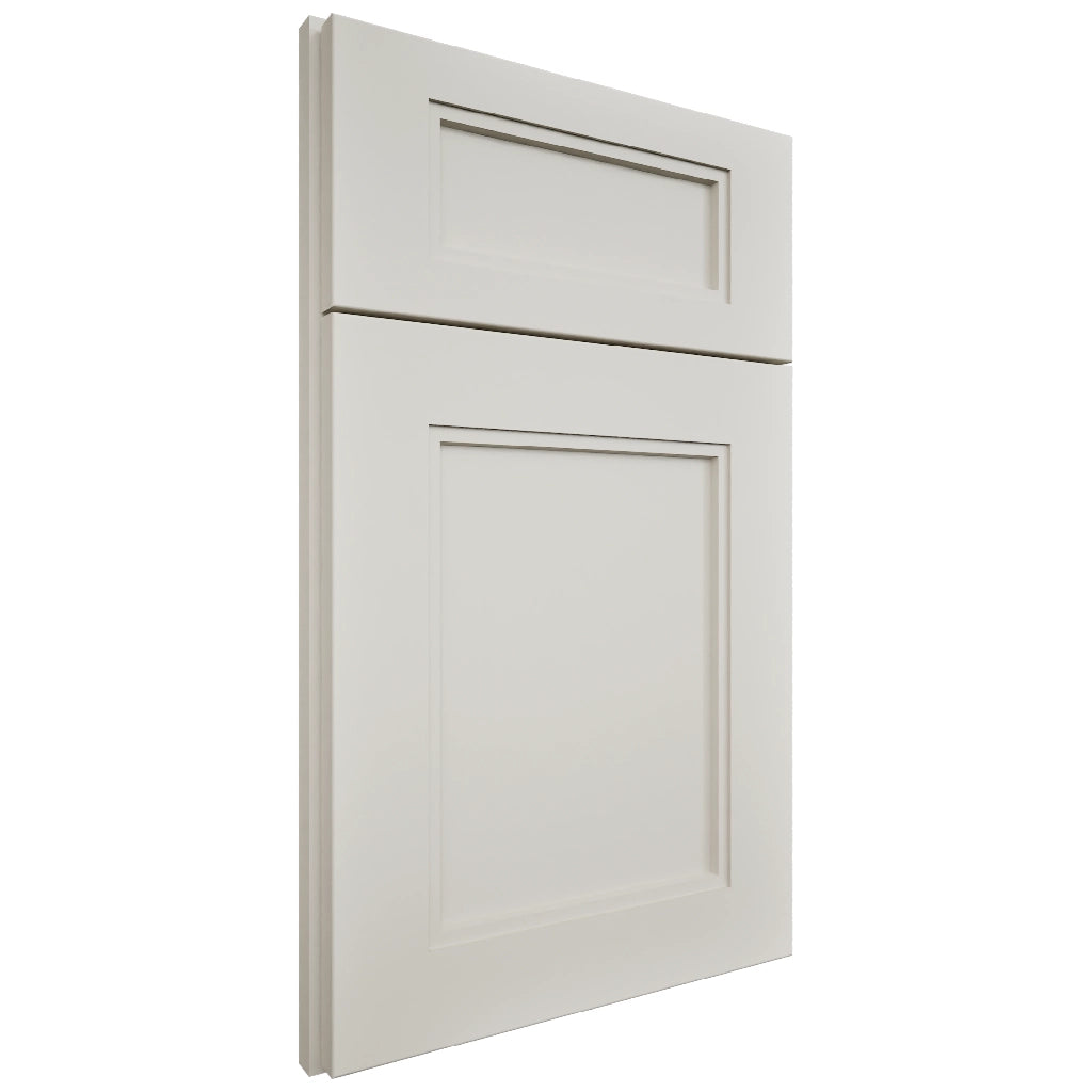 Fashion Linen ( Maple | Plain Cut [ Full Overlay • Satin • Painted ] - 10' X 10' Kitchen Cabinet ) | Assembled In USA