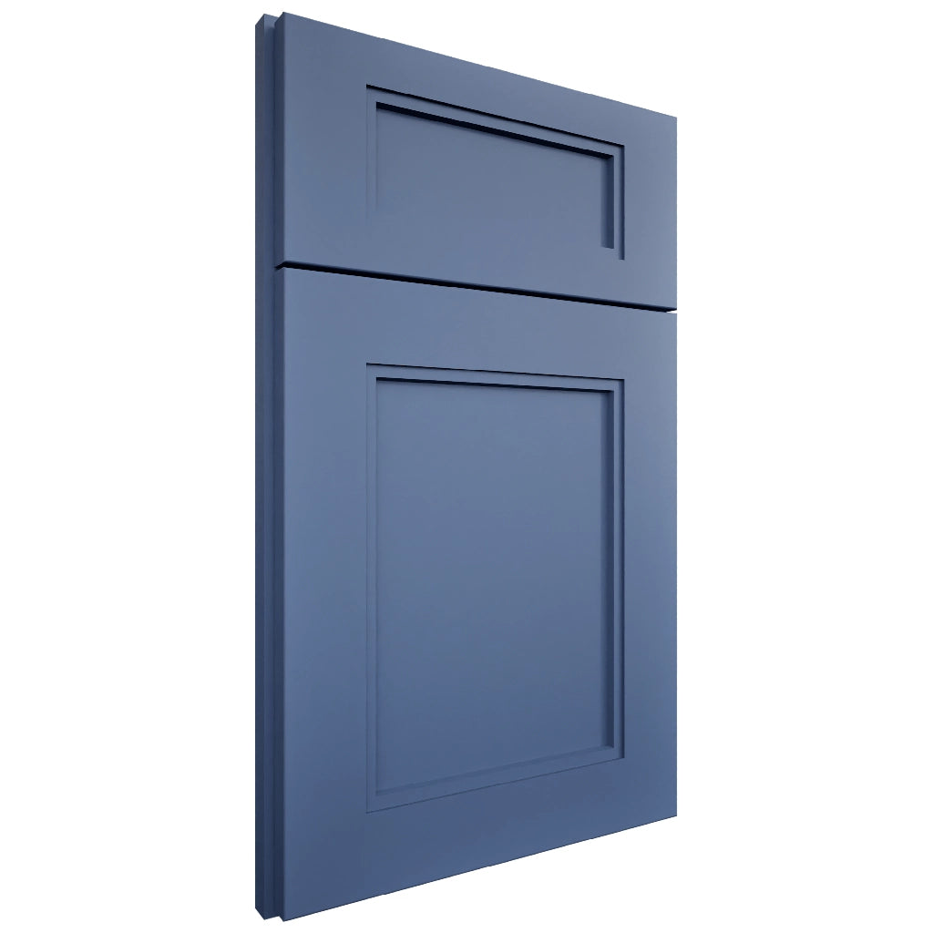 Fashion Ocean ( Maple | Plain Cut [ Full Overlay • Satin • Painted ] - 10' X 10' Kitchen Cabinet ) | Assembled In USA