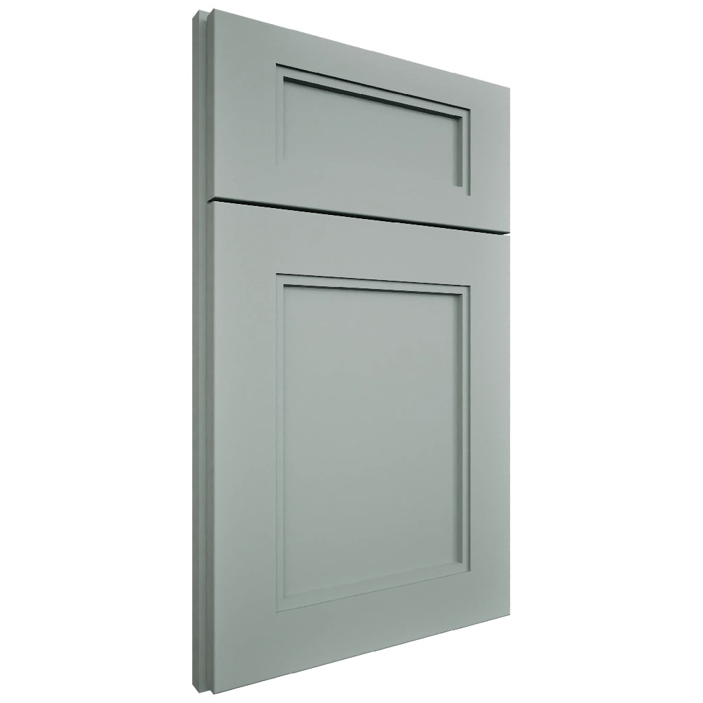 Fashion Sage ( Maple | Plain Cut [ Full Overlay • Satin • Painted ] - 10' X 10' Kitchen Cabinet ) | Assembled In USA
