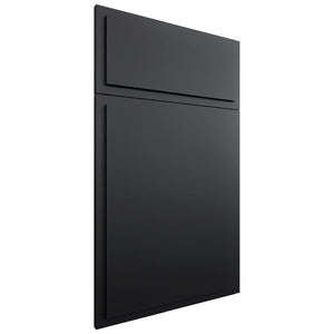 Highland Black ( MDF | Compressed [ Frameless • Satin • Painted ] - 10' X 10' Kitchen Cabinet ) | Assembled In USA
