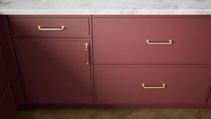 Highland Rumors ( MDF | Compressed [ Frameless • Satin • Painted ] - 10' X 10' Kitchen Cabinet ) | Assembled In USA