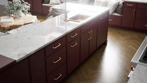 Highland Rumors ( MDF | Compressed [ Frameless • Satin • Painted ] - 10' X 10' Kitchen Cabinet ) | Assembled In USA