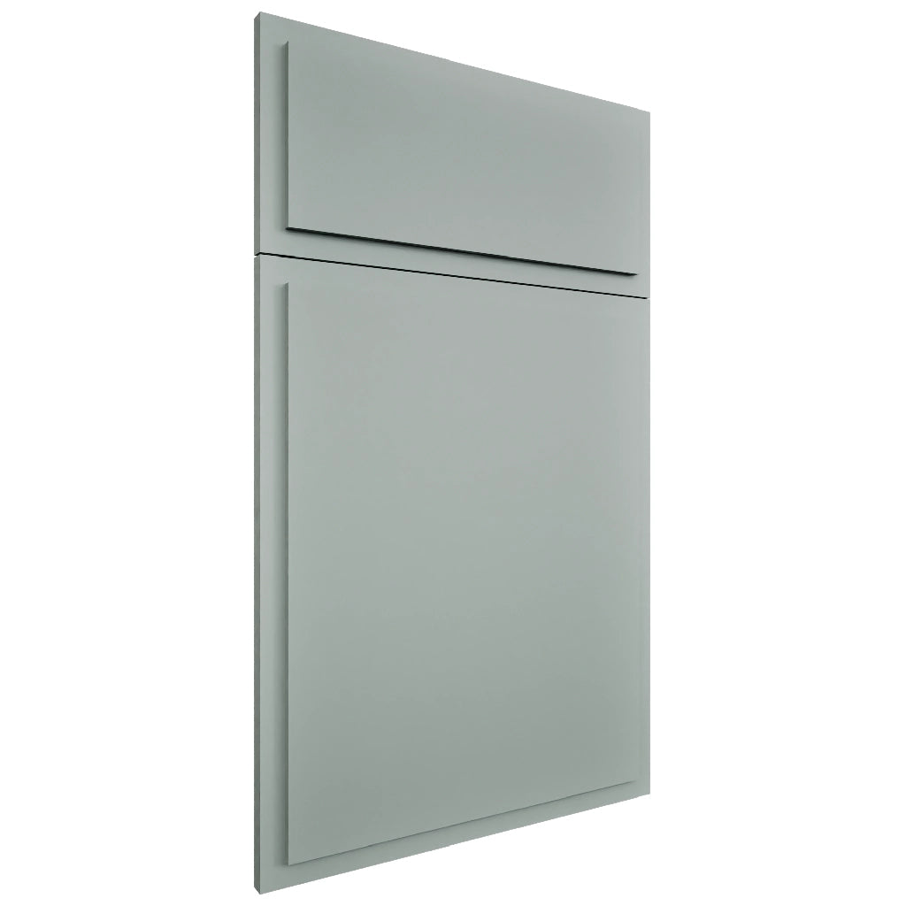 Highland Sage ( MDF | Compressed [ Frameless • Satin • Painted ] - 10' X 10' Kitchen Cabinet ) | Assembled In USA