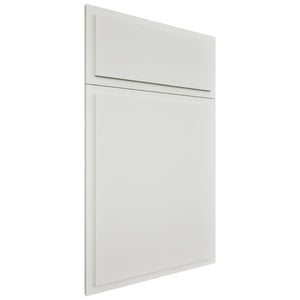 Highland Sleek White ( MDF | Compressed [ Frameless • Satin • Painted ] - 10' X 10' Kitchen Cabinet ) | Assembled In USA