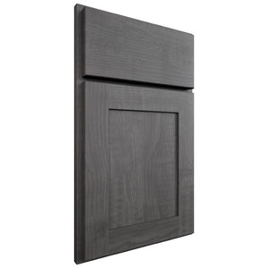 Luxor Smoky Grey ( Maple | Plain Cut [ Partial Overlay • Satin • Stained ] - 10' X 10' Kitchen Cabinet ) | Assembled In USA