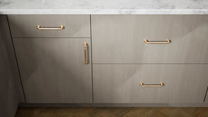 Milano Dune ( MDF | Compressed [ Frameless • Textured • Laminated ] - 10' X 10' Kitchen Cabinet ) | Assembled In USA