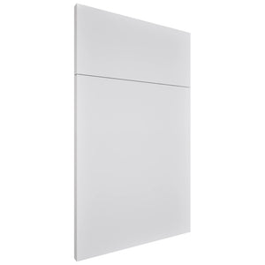 Milano Polar White ( MDF | Compressed [ Frameless • Glossy • Laminated ] - 10' X 10' Kitchen Cabinet ) | Assembled In USA