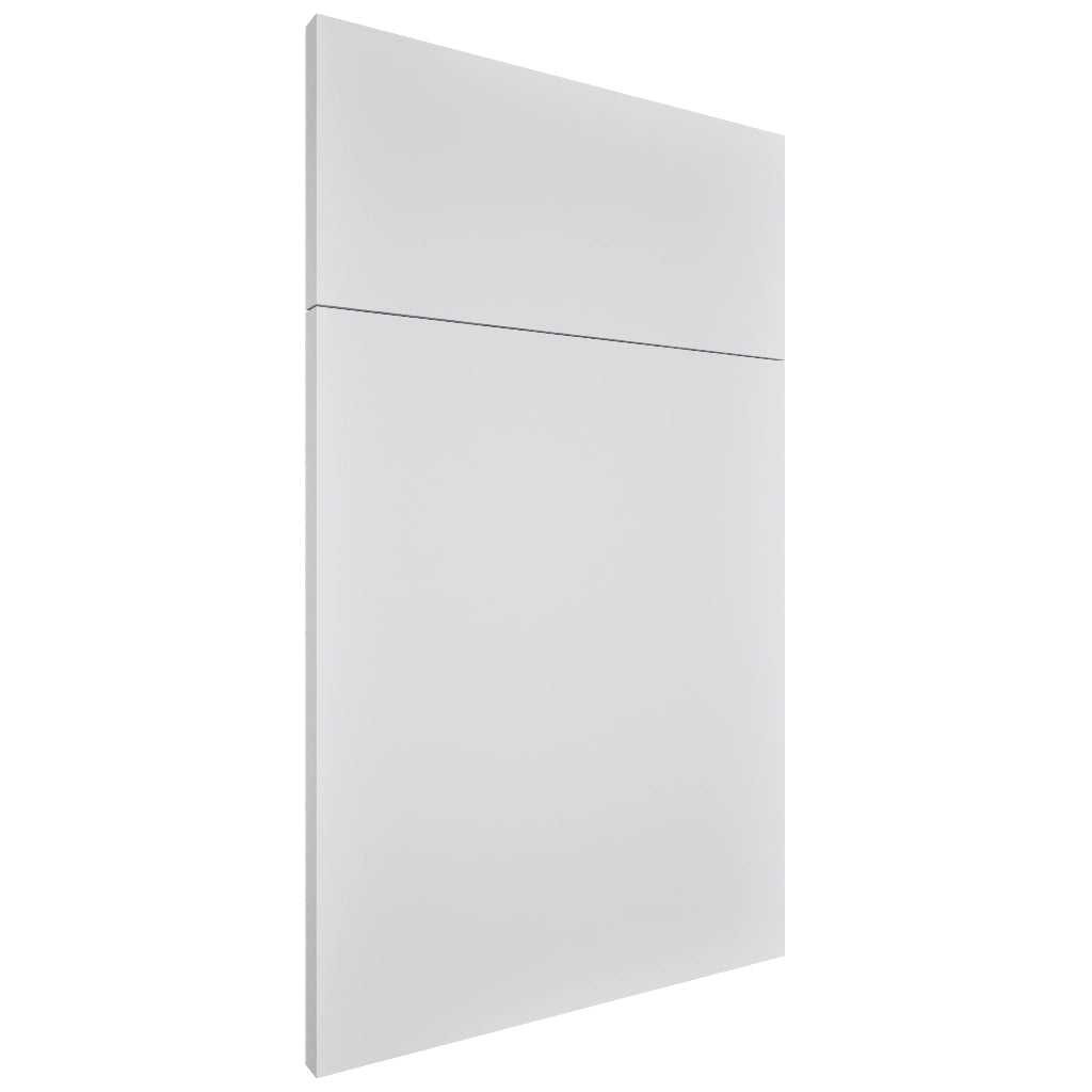 Milano Snow ( MDF | Compressed [ Frameless • Satin • Laminated ] - 10' X 10' Kitchen Cabinet ) | Assembled In USA