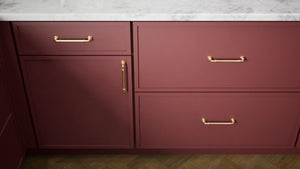 Newport Rumors ( Maple | Plain Cut [ Full Overlay • Satin • Painted ] - 10' X 10' Kitchen Cabinet ) | Assembled In USA