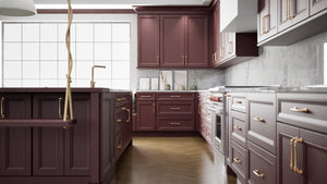 Richmond Rumors ( Maple | Plain Cut [ Full Overlay • Satin • Painted ] - 10' X 10' Kitchen Cabinet ) | Assembled In USA