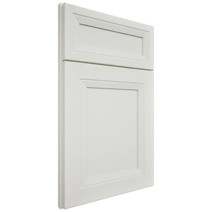 Richmond Sleek White ( Maple | Plain Cut [ Full Overlay • Satin • Painted ] - 10' X 10' Kitchen Cabinet ) | Assembled In USA