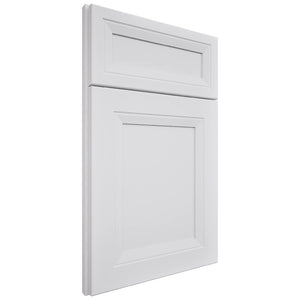 Richmond White ( Maple | Plain Cut [ Full Overlay • Satin • Painted ] - 10' X 10' Kitchen Cabinet ) | Assembled In USA