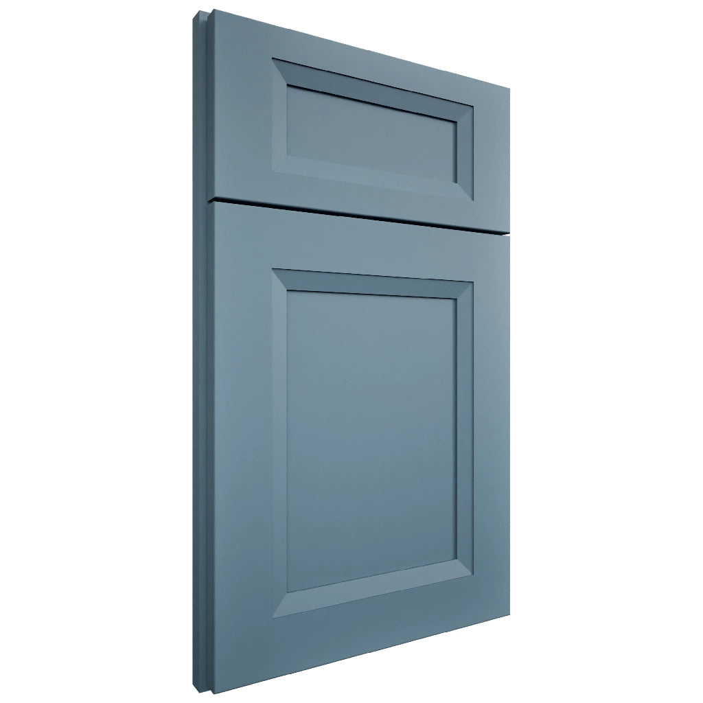 Sydney Adirondack Blue ( Maple | Plain Cut [ Full Overlay • Satin • Painted ] - 10' X 10' Kitchen Cabinet ) | Assembled In USA