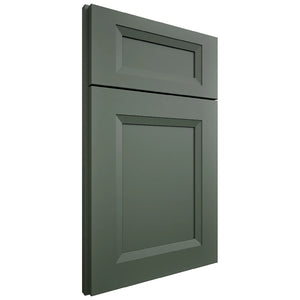 Sydney Evergreen ( Maple | Plain Cut [ Full Overlay • Satin • Painted ] - 10' X 10' Kitchen Cabinet ) | Assembled In USA