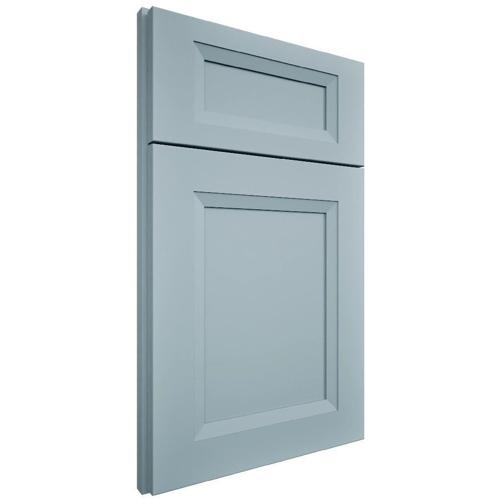 Sydney Mountain Stream ( Maple | Plain Cut [ Full Overlay • Satin • Painted ] - 10' X 10' Kitchen Cabinet ) | Assembled In USA
