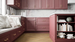 Sydney Rumors ( Maple | Plain Cut [ Full Overlay • Satin • Painted ] - 10' X 10' Kitchen Cabinet ) | Assembled In USA