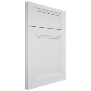 Sydney White ( Maple | Plain Cut [ Full Overlay • Satin • Painted ] - 10' X 10' Kitchen Cabinet ) | Assembled In USA