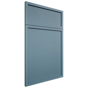 Versailles Adirondack Blue ( MDF | Compressed [ Frameless • Satin • Painted ] - 10' X 10' Kitchen Cabinet ) | Assembled In USA
