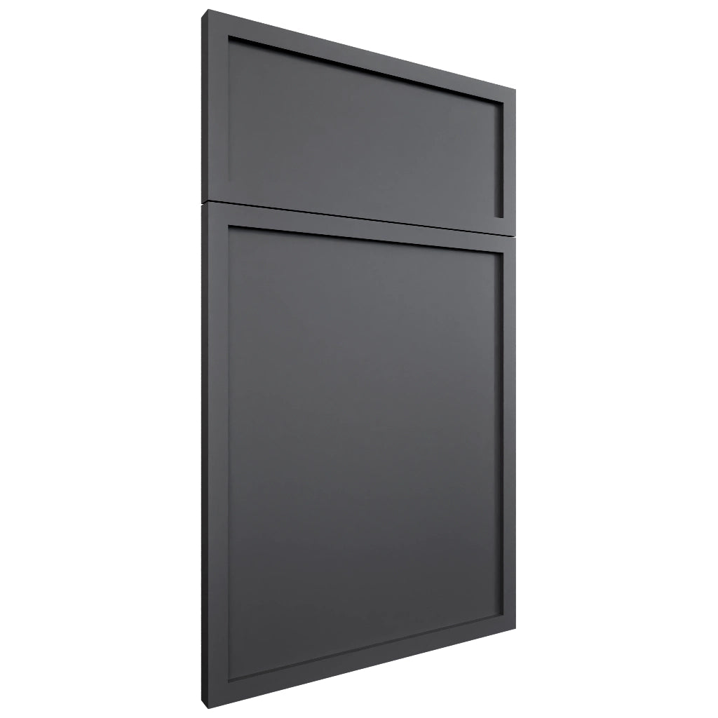 Versailles Cracked Pepper ( MDF | Compressed [ Frameless • Satin • Painted ] - 10' X 10' Kitchen Cabinet ) | Assembled In USA