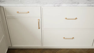 Versailles Linen ( MDF | Compressed [ Frameless • Satin • Painted ] - 10' X 10' Kitchen Cabinet ) | Assembled In USA